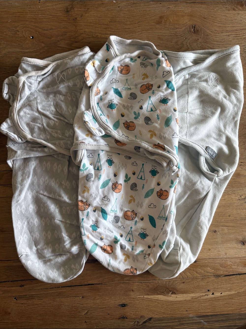 SwaddleMe Set of 3 Velcro Swaddles 7-14lbs